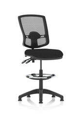 Eclipse Plus II Mesh Deluxe Chair Black Hi Rise Kit KC0303 DD